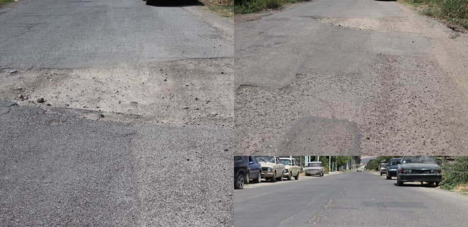 Մրգավետ-Արևշատ մարզային նշանակության ճանապահին փոսային նորոգումներ են արվել