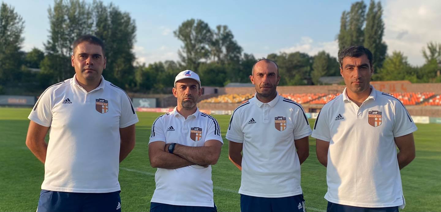 Շիրակը ներկայացրել է այս մրցաշրջանի մարզչական շտաբը