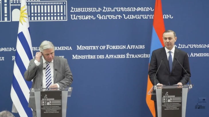 Հայաստանի և Արգենտինայի ԱԳՆ ղեկավարների համատեղ մամուլի ասուլիսը (ՏԵՍԱՆՅՈւԹ)