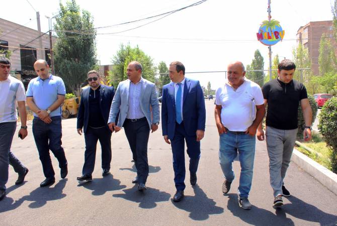 Աբովյանում ամբողջությամբ հիմնանորոգվում է Հատիսի պողոտան