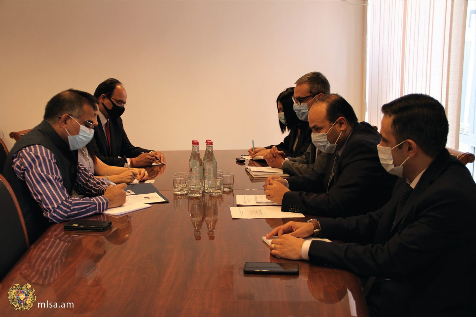 Նարեկ Մկրտչյանն ընդունել է Հնդկաստանի դեսպանին