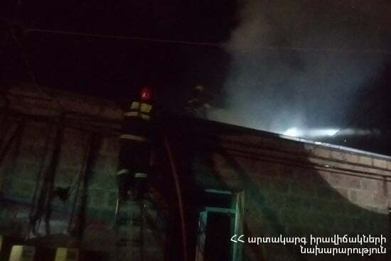 Հրդեհ Գյումրիի ավտոլվացման կետերից մեկում