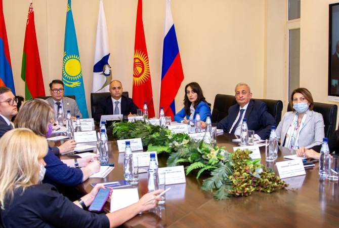 Կայացել է ԵԱՏՄ պետությունների իրավասու մարմինների ղեկավարների և ԵՏՀ կոլեգիայի անդամի խորհրդակցությունը