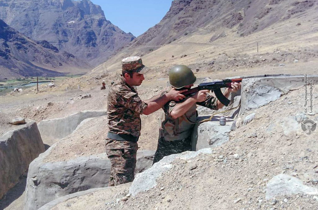 Պահեստազորայինների հետ անցկացվել են կրակային պատրաստության պարապմունքներ