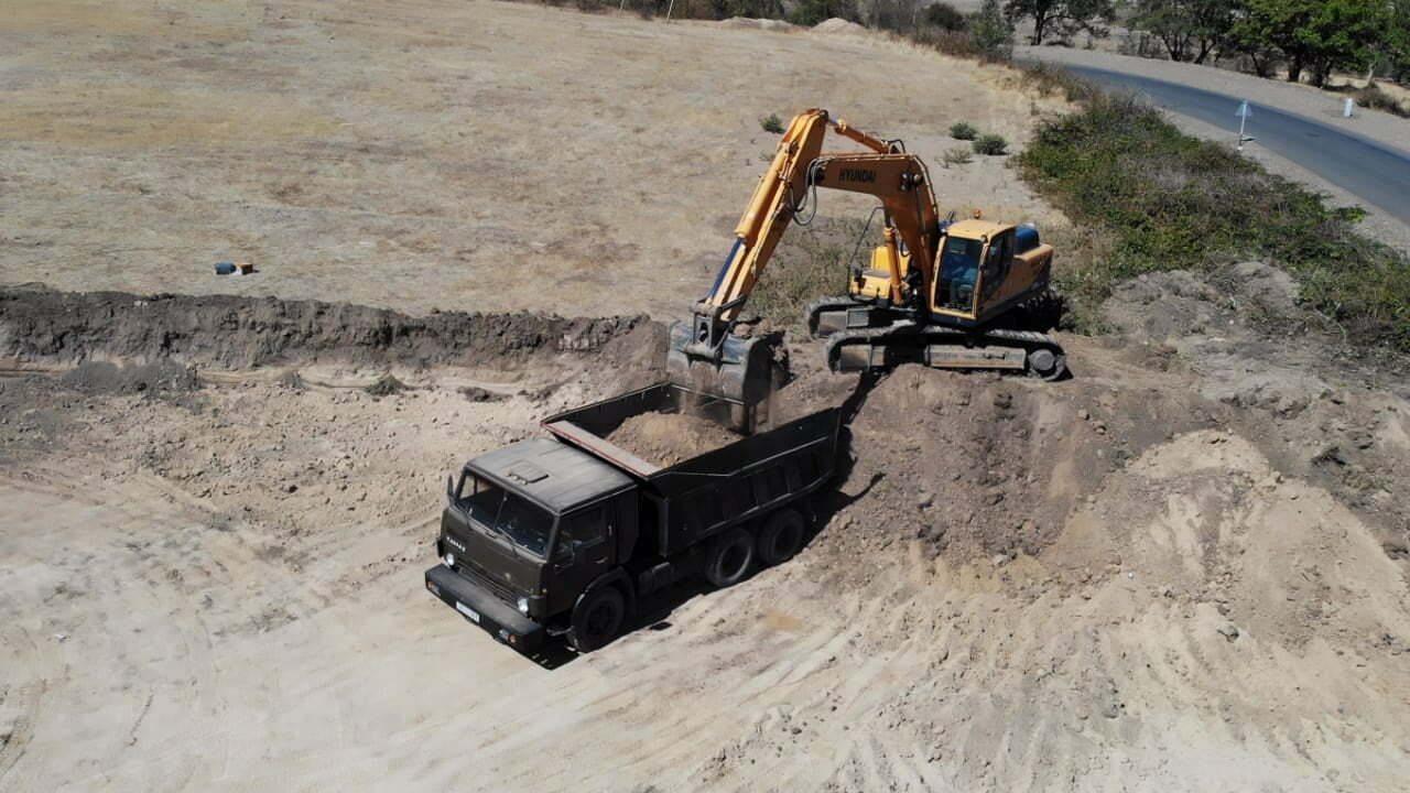 Խնածախ համայնքում մեկնարկել են նոր բնակավայրի շինարարական աշխատանքները