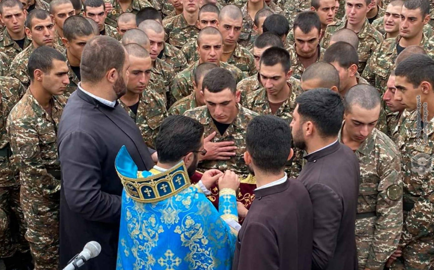 Զորամիավորում նշվել է խաչվերաց տոնը
