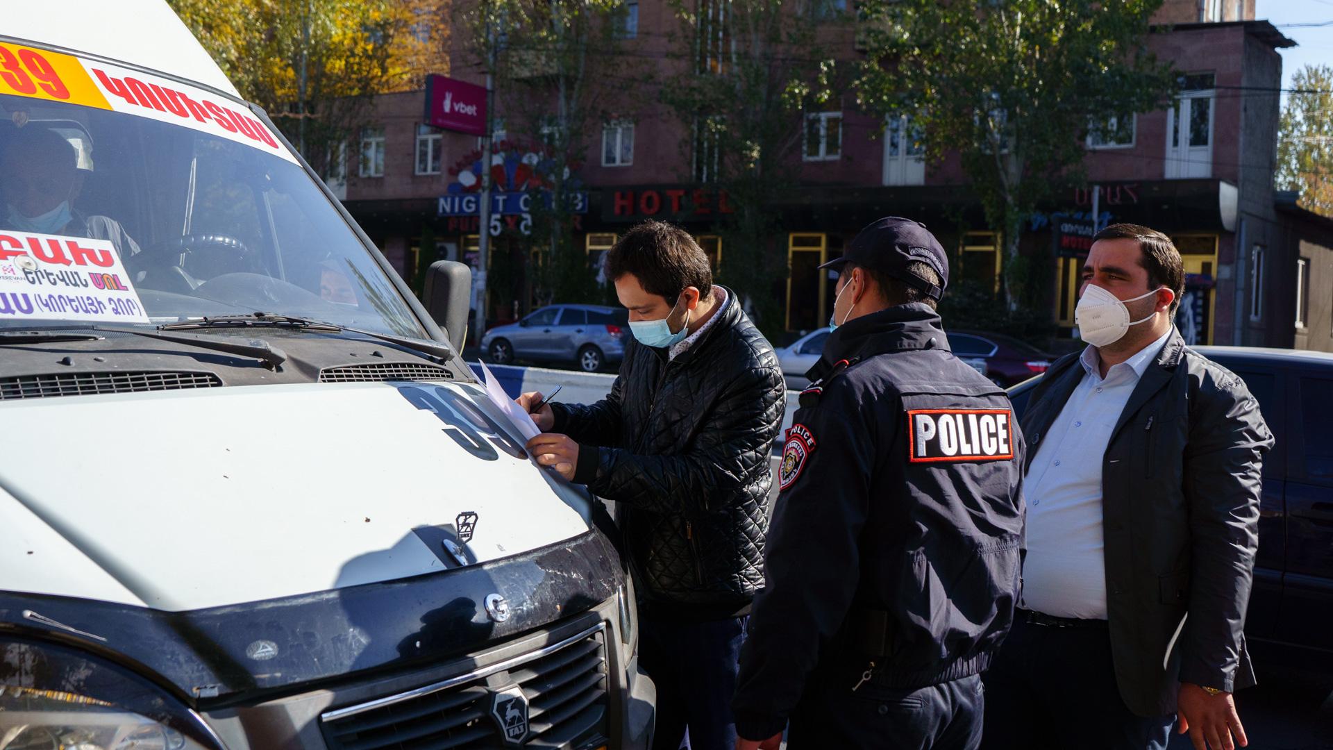 Դիտարկվել է Շենգավիթով ուղևորափոխադրում կատարող հանրային տրանսպորտը