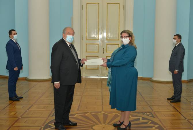Նախագահին հավատարմագրերն է հանձնել ՀՀ-ում Նորվեգիայի նորանշանակ դեսպանը