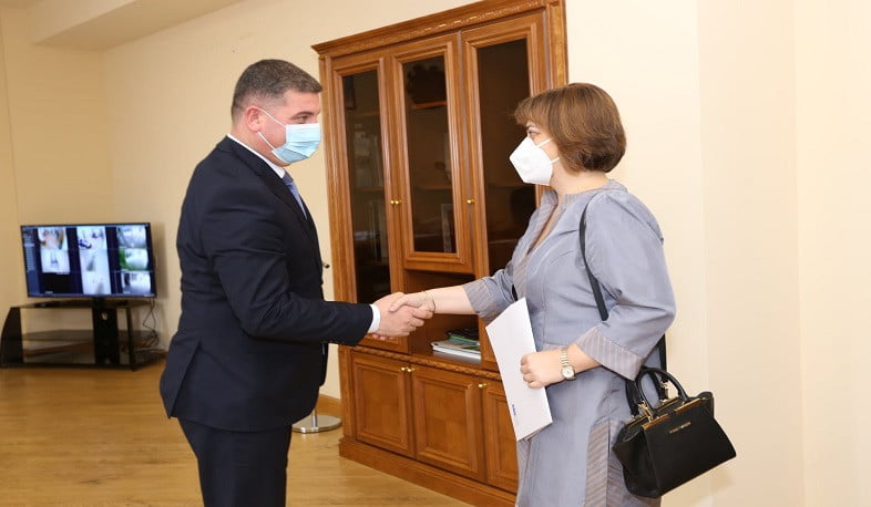 Գնել Սանոսյանն ընդունել է ՄԱԿ-ի ներկայացուցչին