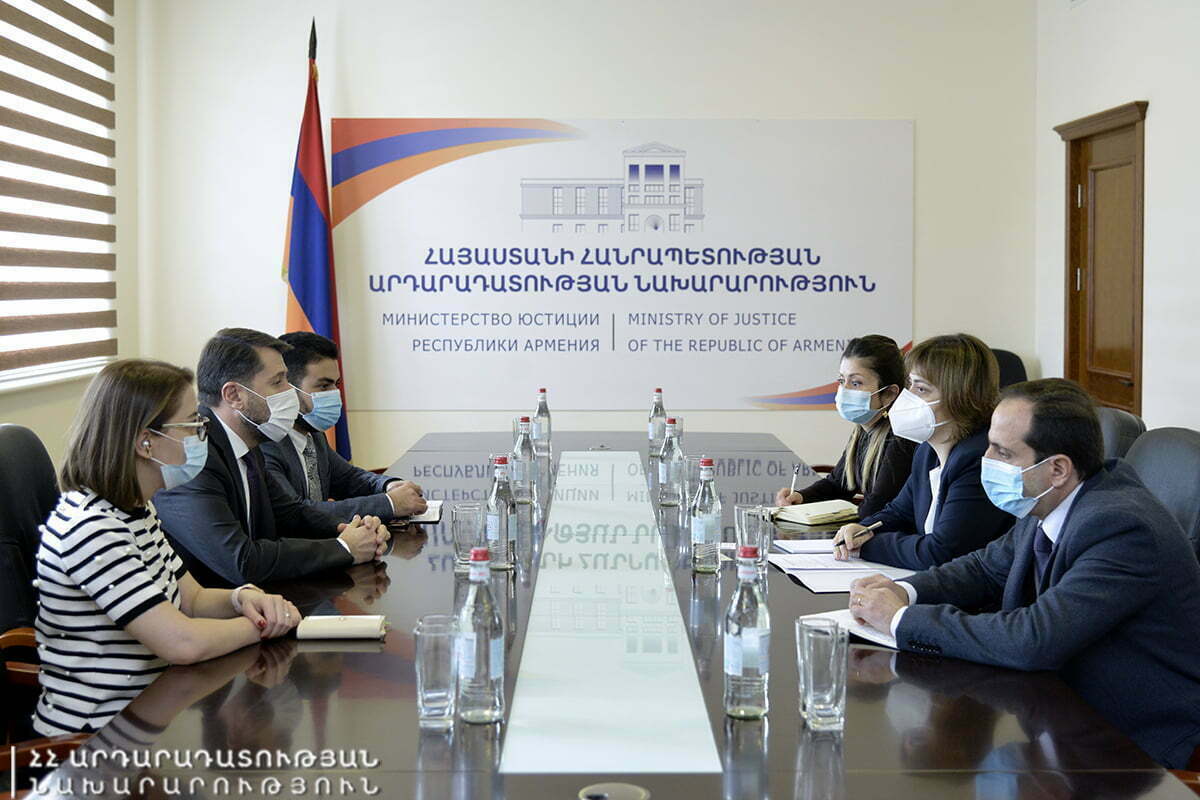 Արդարադատության նախարարը ընդունել է ՄԱԿ-ի ներկայացուցչին