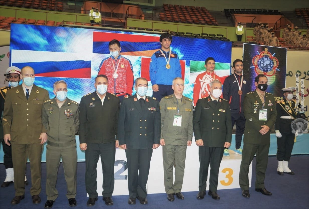 Արման Անդրեասյանը հաղթել է բոլոր մրցակիցներին և արժանացել ոսկե մեդալի․ ՊՆ