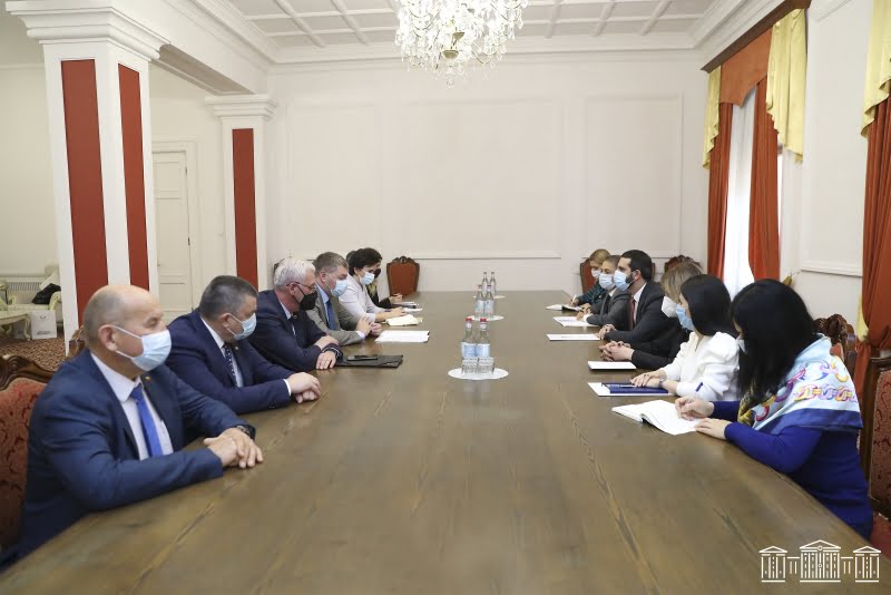 Ռուբեն Ռուբինյանը հանդիպել է Լիտվայի Սեյմասի փոխնախագահի հետ