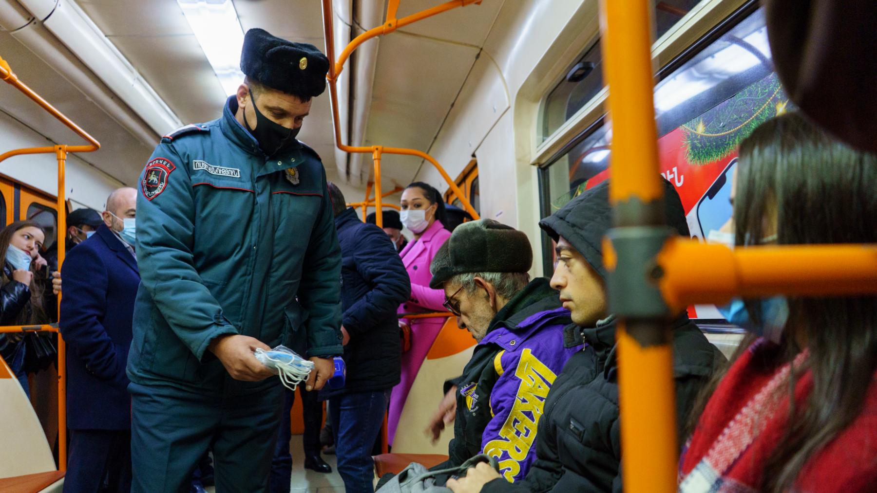 Մշտադիտարկում է իրականացվել մետրոպոլիտենի կայարաններում և Քանաքեռ-Զեյթունում