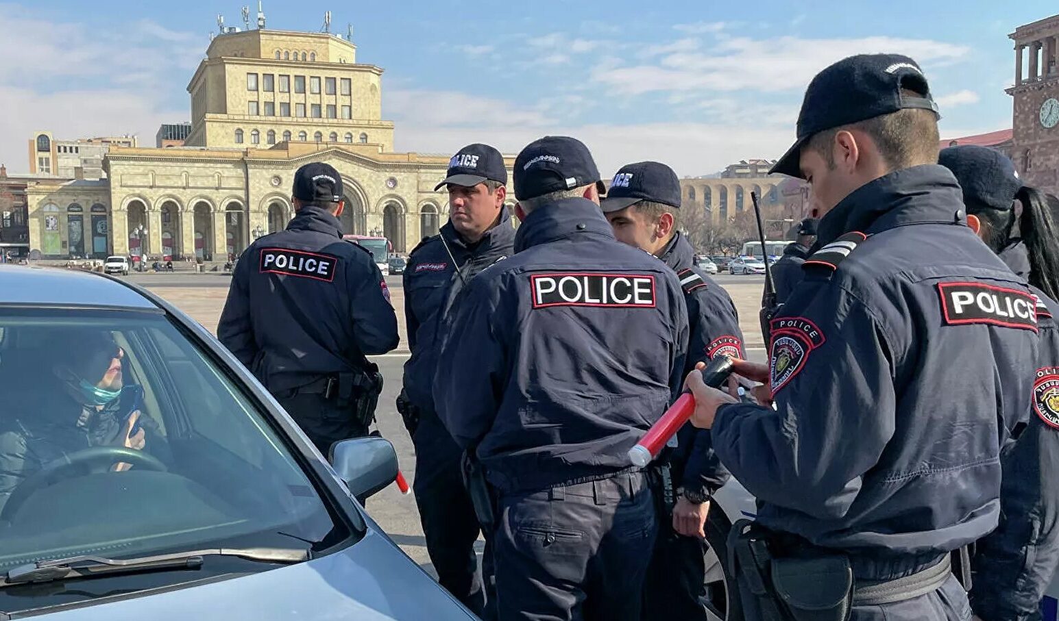 Ավտոերթ Հանրապետության հրապարակում․ վարորդներից որոշները բերման ենթարկվեցին