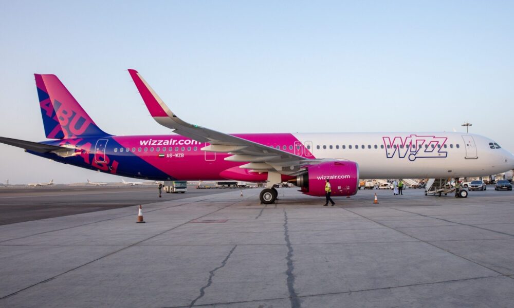Wizz Air plane
