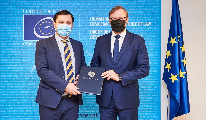 Եվրոպայի խորհրդում ՀՀ-ի մշտական ներկայացուցիչը հանդիպել է Բյորն Բերգեի հետ