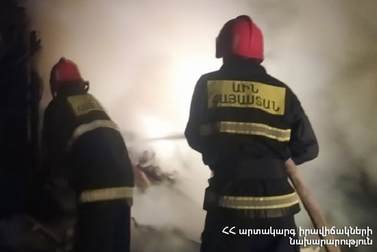 Հրդեհ Ալիխանյան եղբայրների փողոցում․ այրվել է չշահագործվող մանկապարտեզ