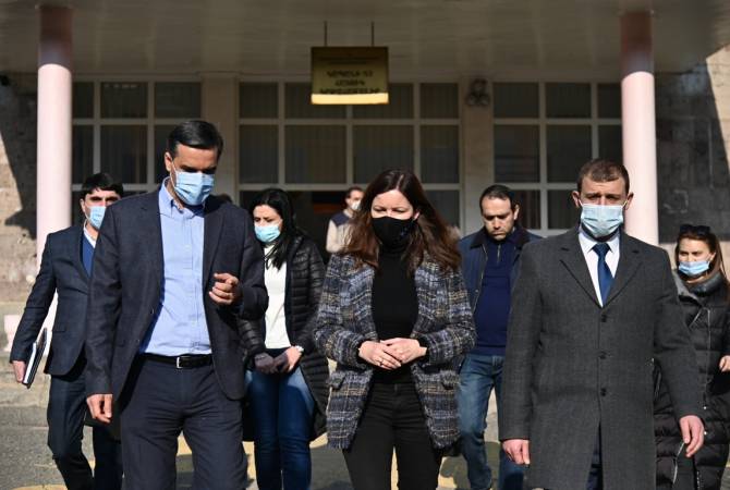 ՄԻՊ-ը ՅՈՒՆԻՍԵՖ-ի ներկայացուցչի հետ այց է իրականացվել Սյունիքի մարզ