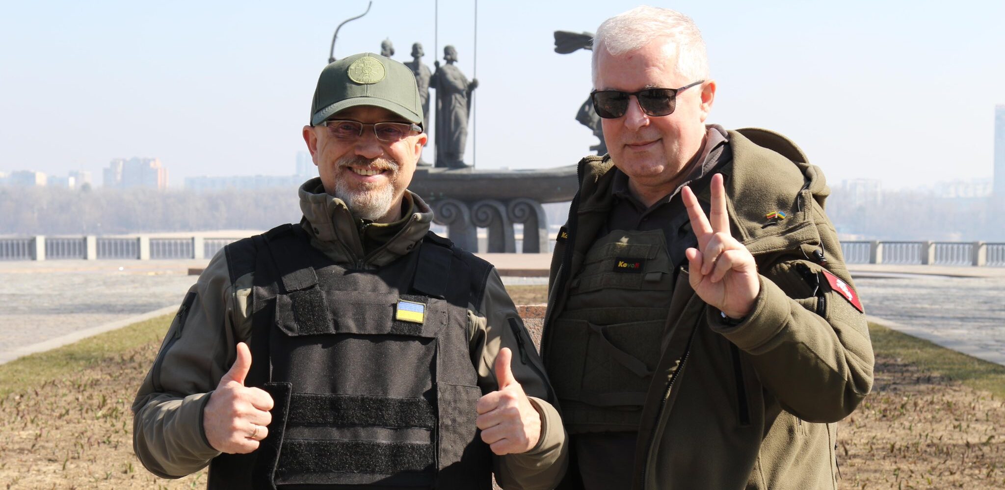 Լիվտայի պաշտպանության նախարարն այցելել է Ուկրաինա, տեսել Կիևը