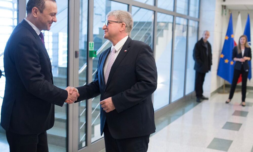 Գրիգորյանը հանդիպել է Լեհաստանի Ազգային անվտանգության բյուրոյի ղեկավարի հետ