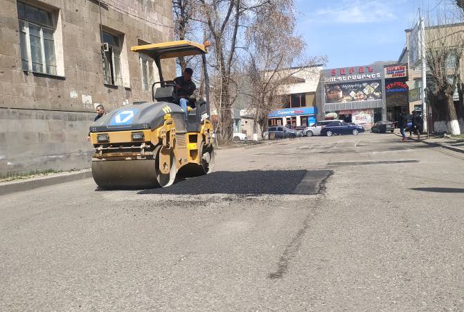 Սևան խոշորացված համայնքում մեկնարակել է փոսային նորոգման և ճաքալցման աշխատանքները: