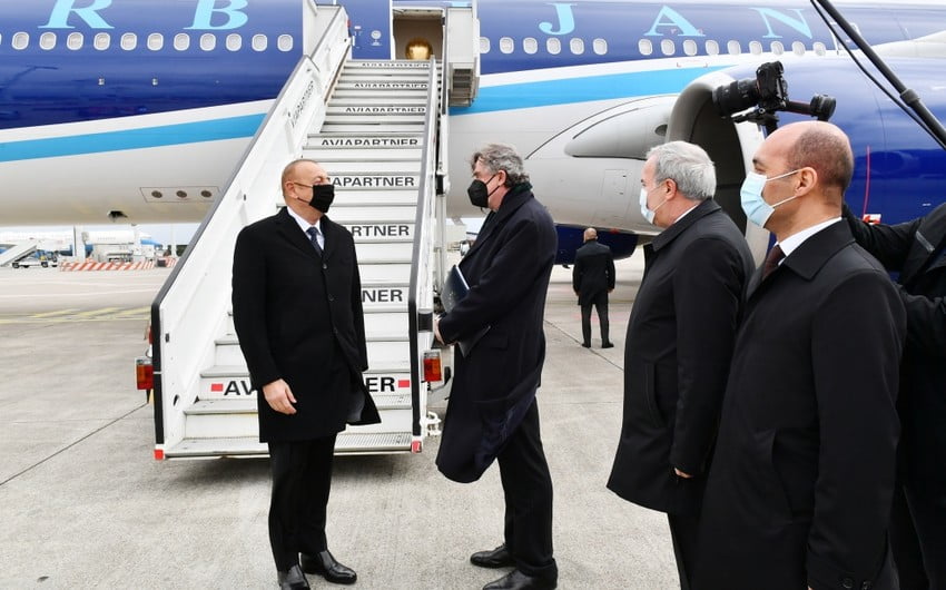 Ալիևը ժամանել է Բելգիայի մայրաքաղաք Բրյուսել