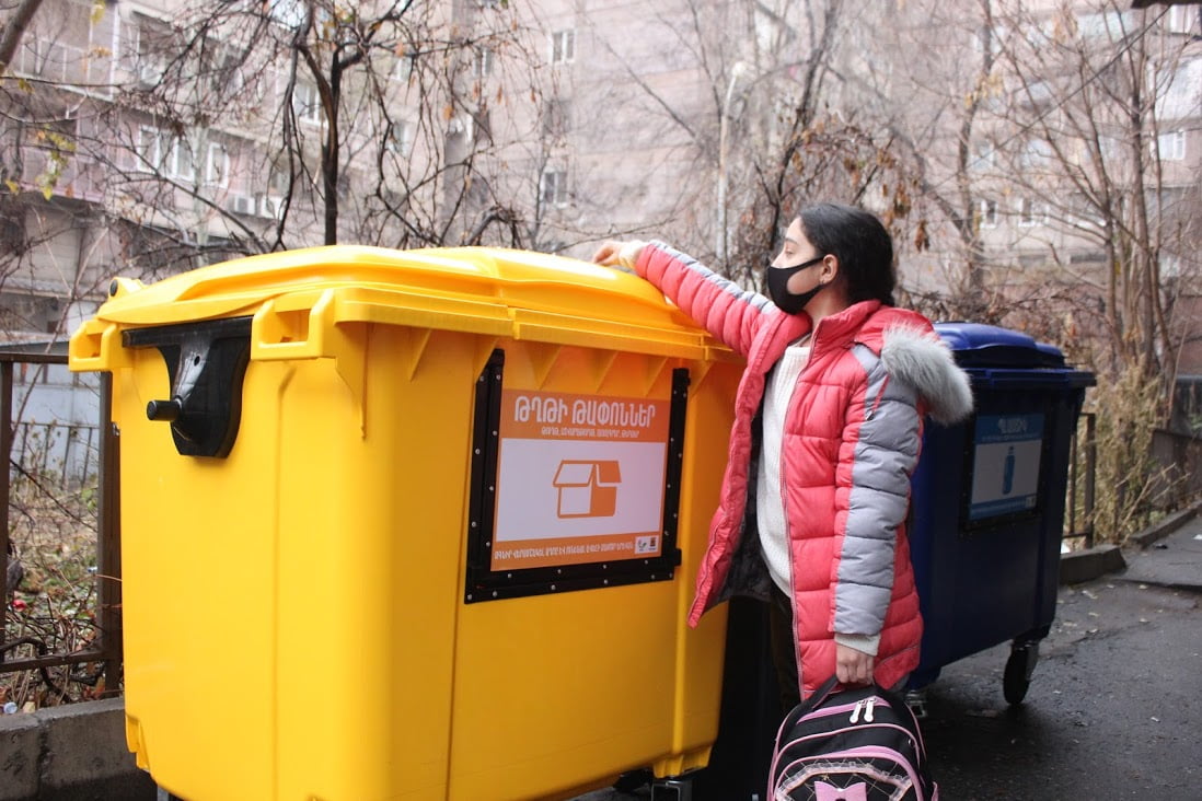 Աղբի տեսակավորման ամբողջական գործընթացը առաջինը կիրականացվի Դավթաշենում