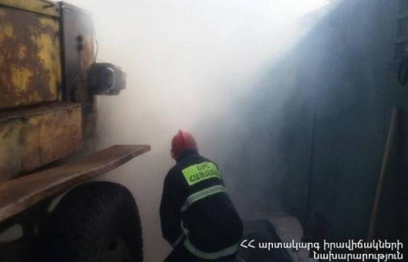 Երևանում ավտոմեքենա է հրդեհվել