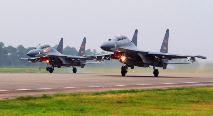 Թայվանը հայտնել է, որ Չինաստանը 30 մարտական ինքնաթիռ է ուղարկել կղզու ափերի մոտ￼