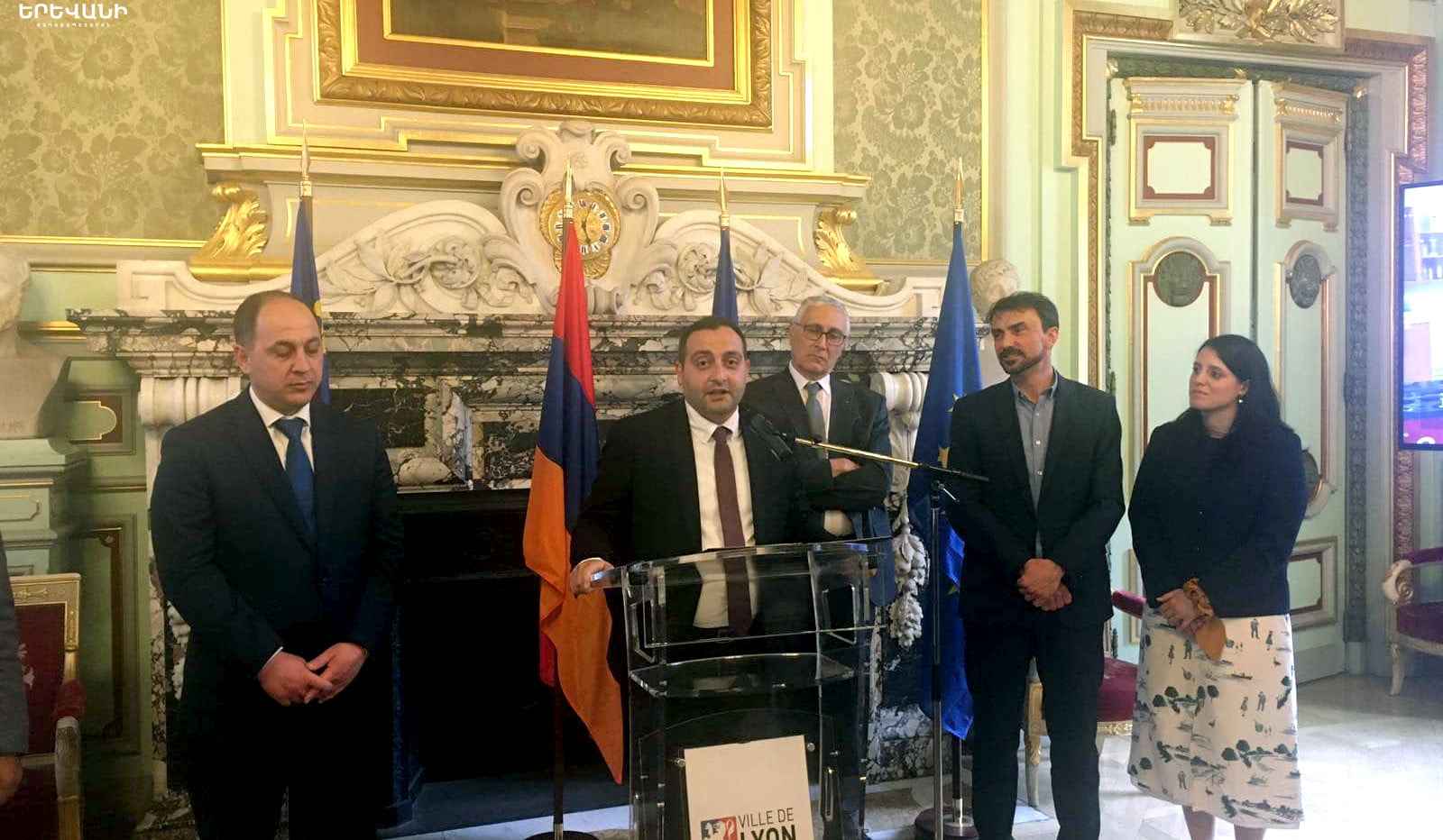 փոխքաղաքապետի գլխավորած պատվիրակությունը Լիոնում էր