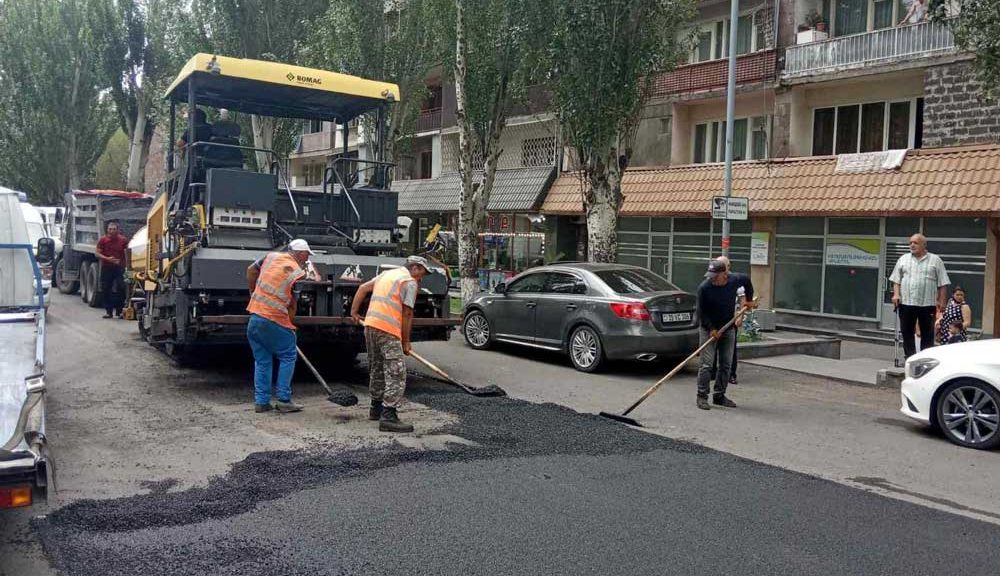 Հիմնանորոգվում է Գավառի Սայաթ – Նովա փողոցը