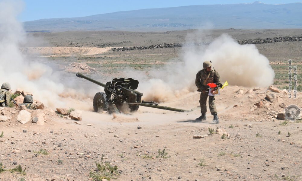 Անցկացվել են կրակային պատրաստության գործնական պարապմունքներ