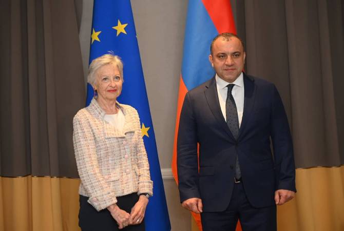 Արման Դիլանյանը հանդիպել է Վենետիկի հանձնաժողովի նախագահի հետ