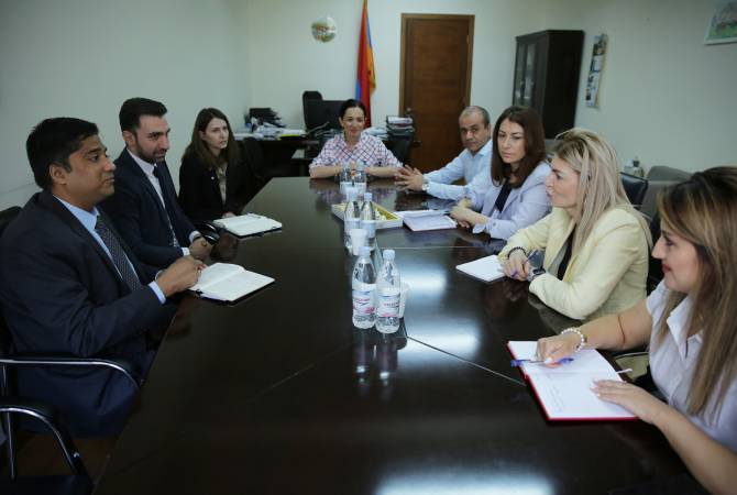 ԿԳՄՍ-Ն հյուրընկալել է Բրիտանական խորհրդի ներկայացուցիչ Կեշավ Շվարդիին