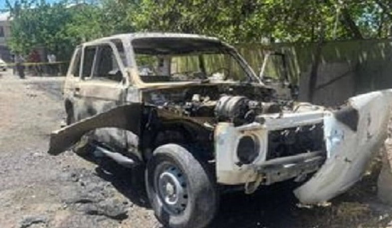 35-ամյա տղամարդը ավտոմեքենայում տեղադրված պայթուցիկ սարքի պայթյունի հետևանքով մահացել է. քրգործ է հարուցվել