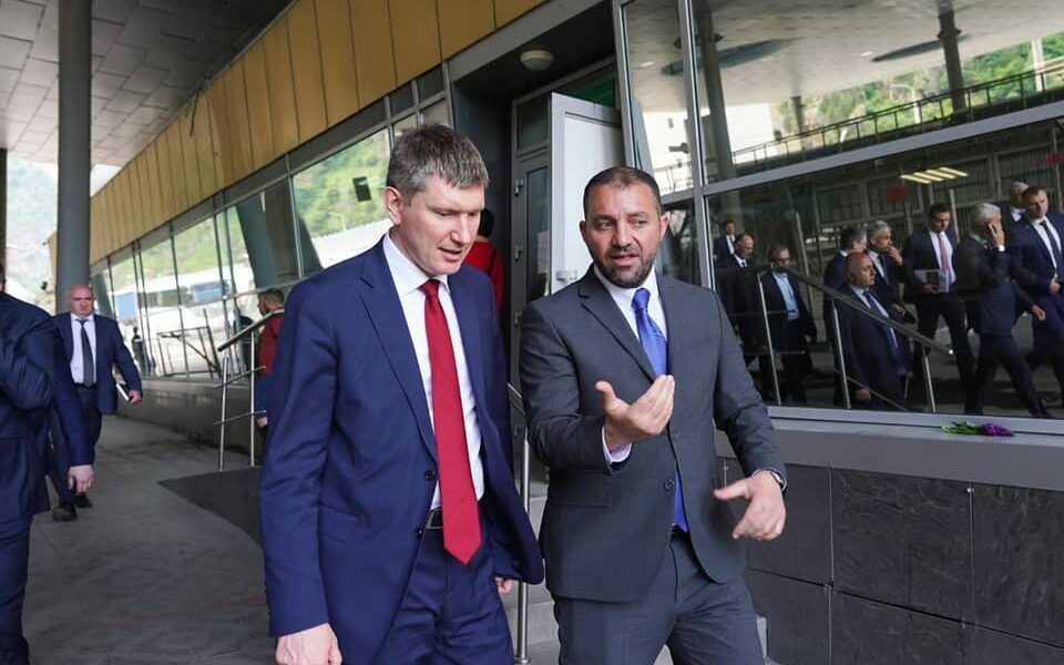 Վահան Քերոբյանը հանդիպել է Ռուսաստանի տնտեսական զարգացման նախարարի հետ