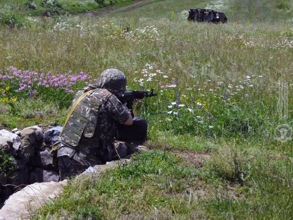 Անցկացվել է կրակային պատրաստության գործնական պարապմունք