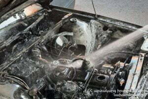 Հրդեհ ավտոմեքենայում