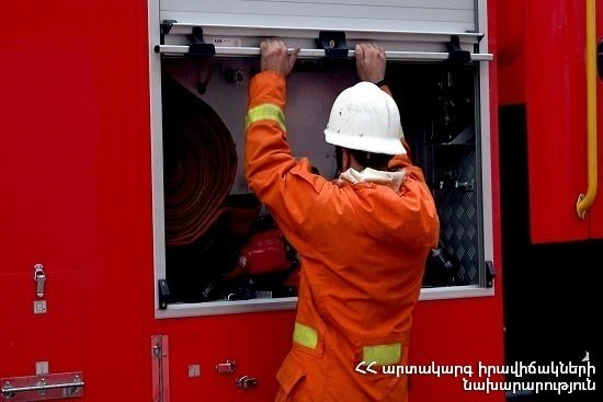 Հրդեհ Ծովագյուղ գյուղում