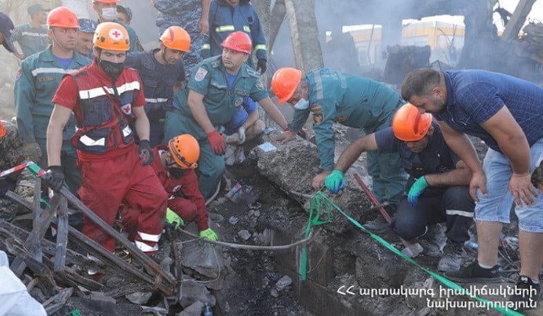 Պայթյունի հետևանքով զոհերից 14-ի ինքնությունը պարզվել է, անհետ կորածների թիվը դարձել է 6