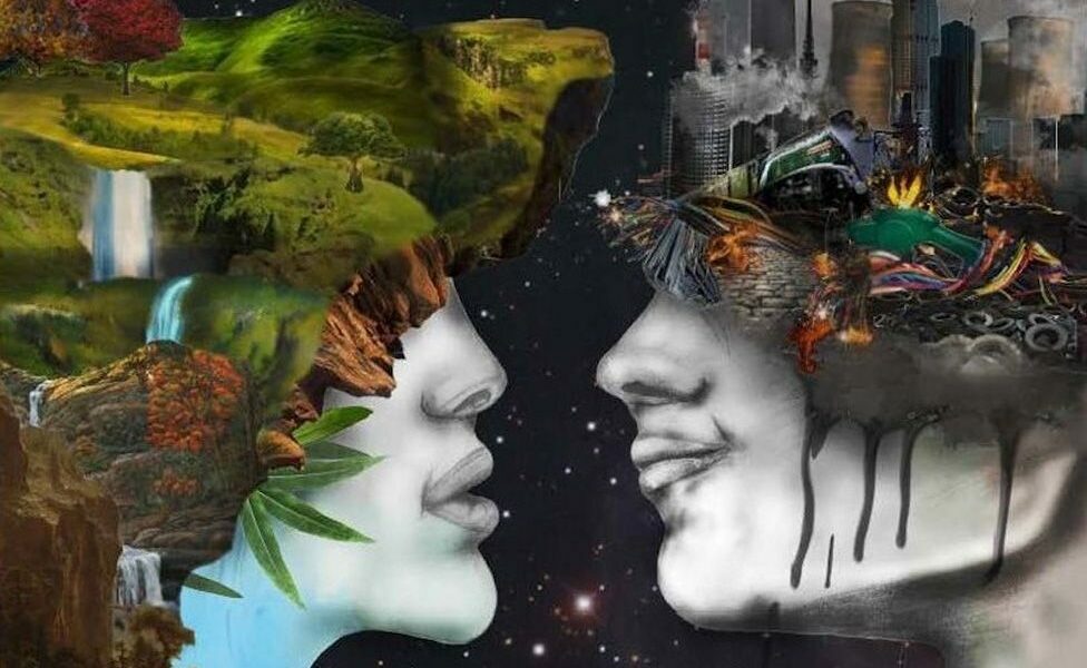 Վեցերորդ դասարանի աշակերտներն օգտագործում են արվեստը մոլորակի ապագան բացահայտելու համար