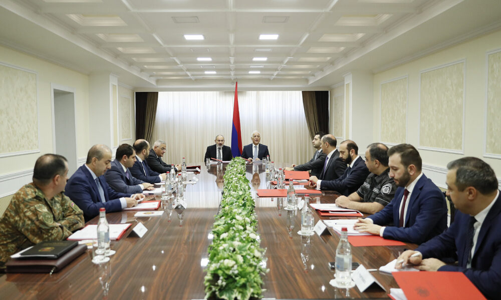 Տեղի է ունեցել ԱԽ նիստ Նիկոլ Փաշինյանի գլխավորությամբ