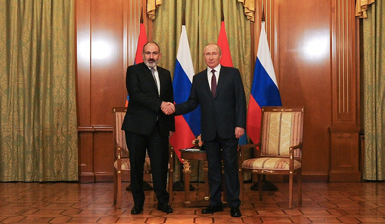 Գիտեմ, որ Դուք քաղաքական կամք ունեք. Պուտինը՝ Փաշինյանին