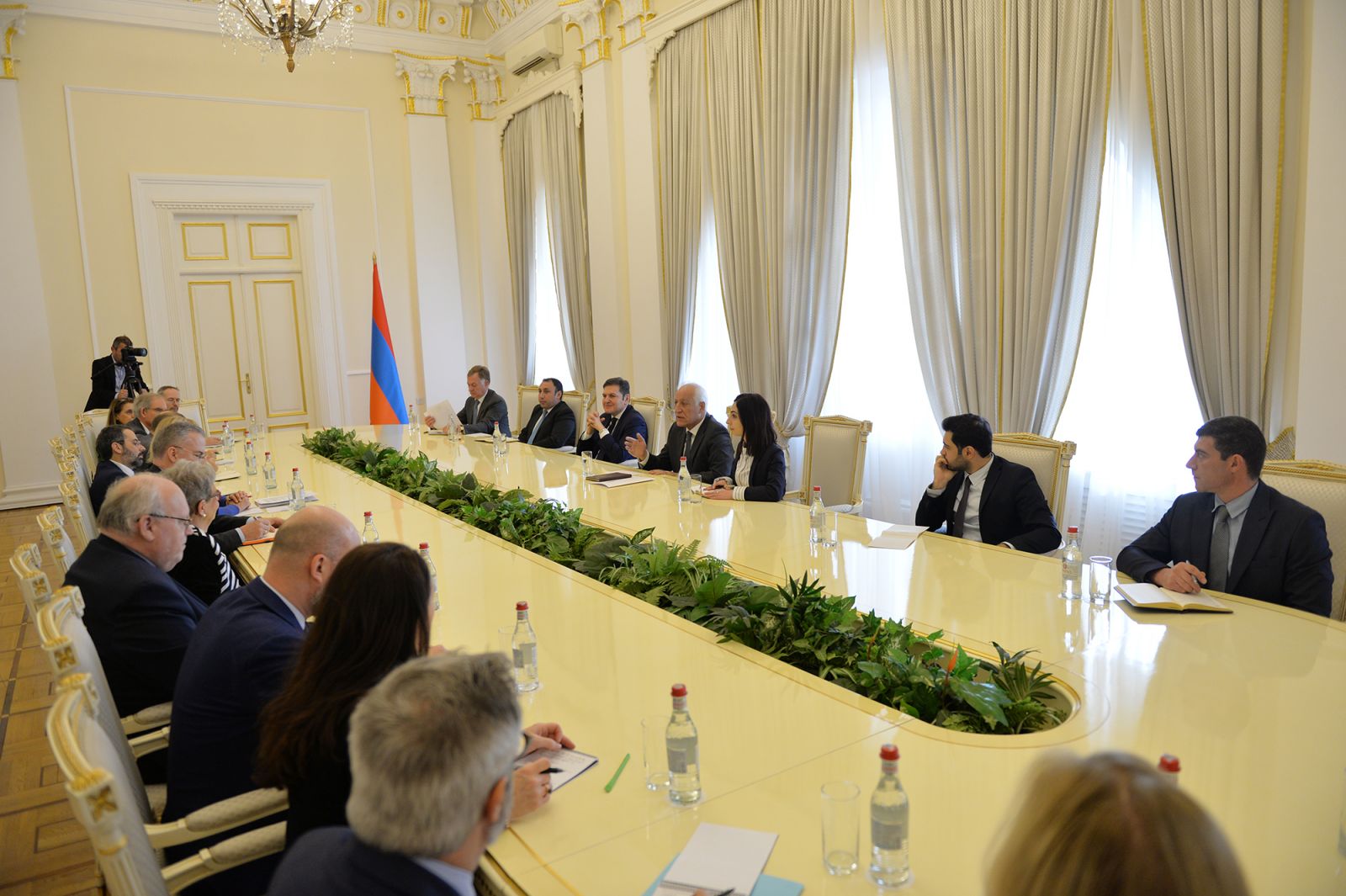 Վահագն Խաչատուրյանը ԵՄ պատվիրակներին է ներկայացրել տարածաշրջանային իրողությունները