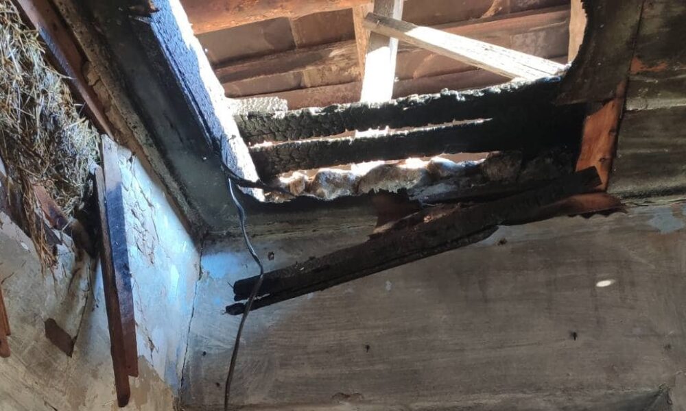 Մարտակերտում հրդեհ է բռնկվել բնակելի երկհարկանի առանձնատանը