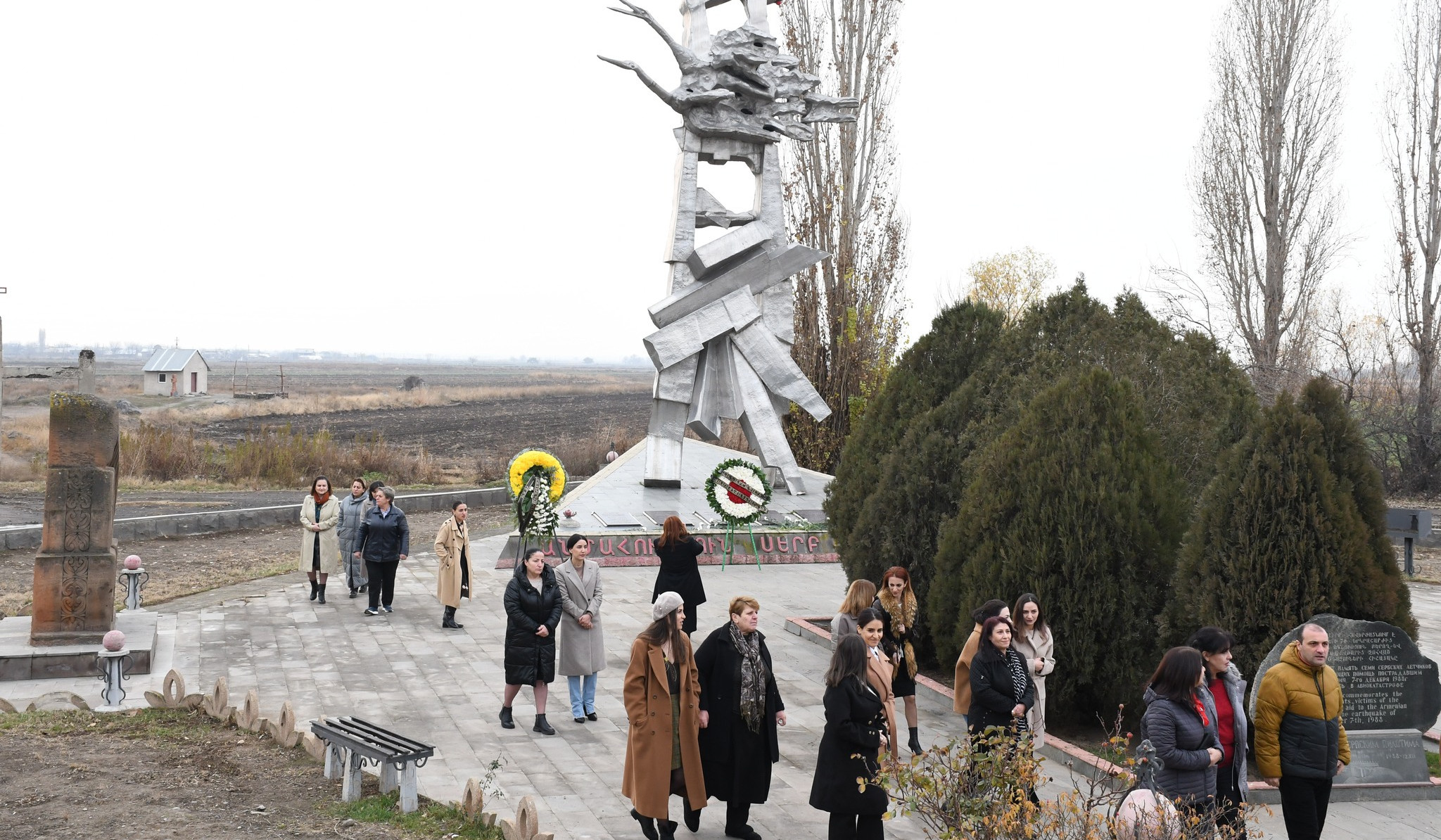 Արմավիրցիները հարգանքի տուրք են մատուցել սերբ օդաչուների հիշատակին