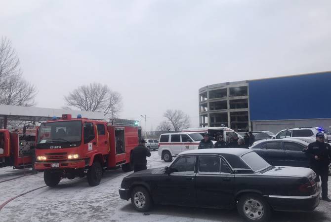 Գազալցակայանում տեղի է ունեցել պայթյուն՝ հրդեհի բռնկմամբ.  կան տուժածներ