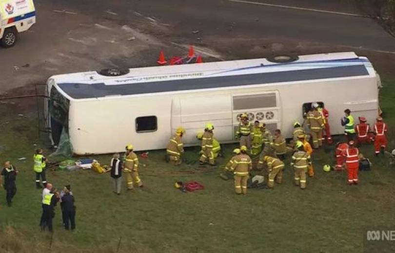 Ավստրալիայում վթարի է ենթարկվել դպրոցական ավտոբուս