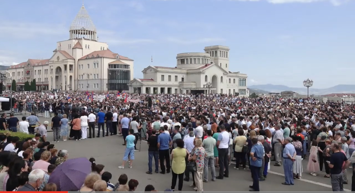 Մեկնարկել է Արցախի ապաշրջափակման համաժողովրդական շարժումը (Ուղիղ)