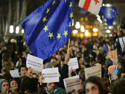 Վրաստանում շարունակվում են բողոքի ցույցերն ընդդեմ օտարերկրյա գործակալների մասին օրենք